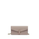 Valextra Iside Clutch with Chain Bag in Nude Pink | Clutch Bags | Luxury Shoes 