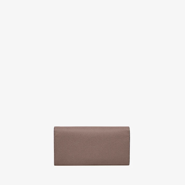 Valextra Iside Continental Purse with Chain in Sahara Brown | Wallets & Purses | Luxury Shoes 