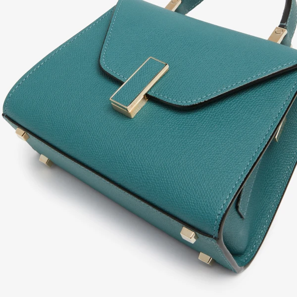 Valextra Iside Crossbody Micro Bag in Bottle Green | Shoulder & Crossbody Bags | Luxury Shoes 
