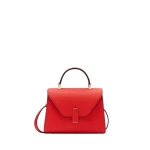 Valextra Iside Crossbody Micro Bag in Crimson Red | Shoulder & Crossbody Bags | Luxury Shoes 