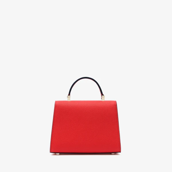 Valextra Iside Crossbody Micro Bag in Crimson Red | Shoulder & Crossbody Bags | Luxury Shoes 
