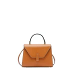 Valextra Iside Crossbody Micro Bag in Havana Brown | Shoulder & Crossbody Bags | Luxury Shoes 
