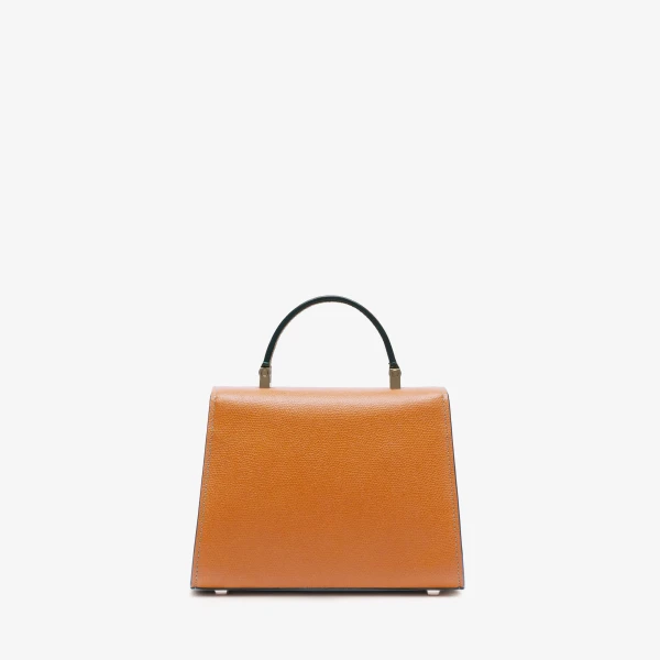 Valextra Iside Crossbody Micro Bag in Havana Brown | Shoulder & Crossbody Bags | Luxury Shoes 