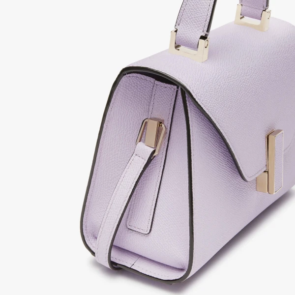 Valextra Iside Crossbody Micro Bag in Wisteria Pink | Shoulder & Crossbody Bags | Luxury Shoes 