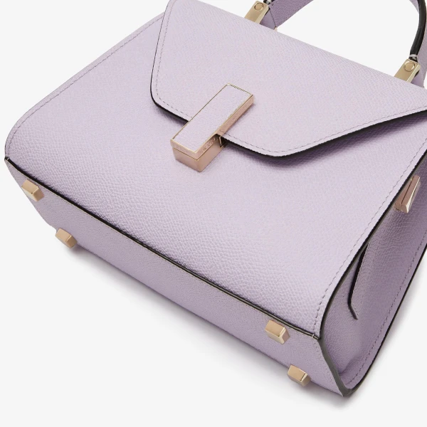 Valextra Iside Crossbody Micro Bag in Wisteria Pink | Shoulder & Crossbody Bags | Luxury Shoes 