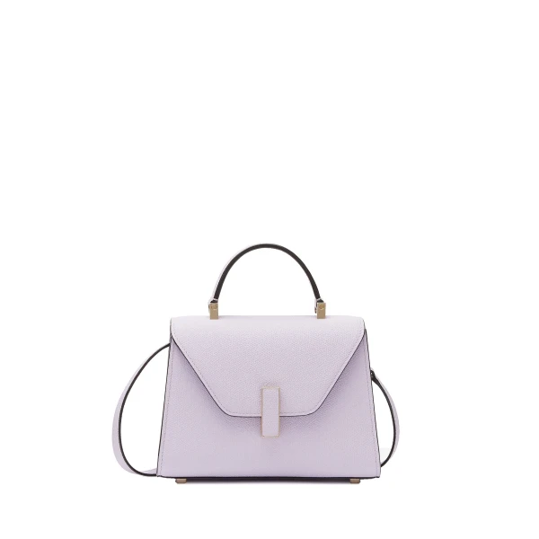 Valextra Iside Crossbody Micro Bag in Wisteria Pink | Shoulder & Crossbody Bags | Luxury Shoes 