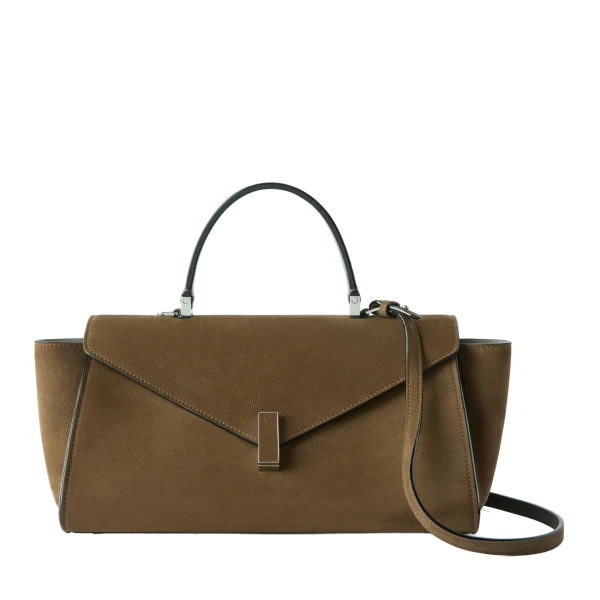 Iside Editor Senso Top Handle Medium Bag in Khaki