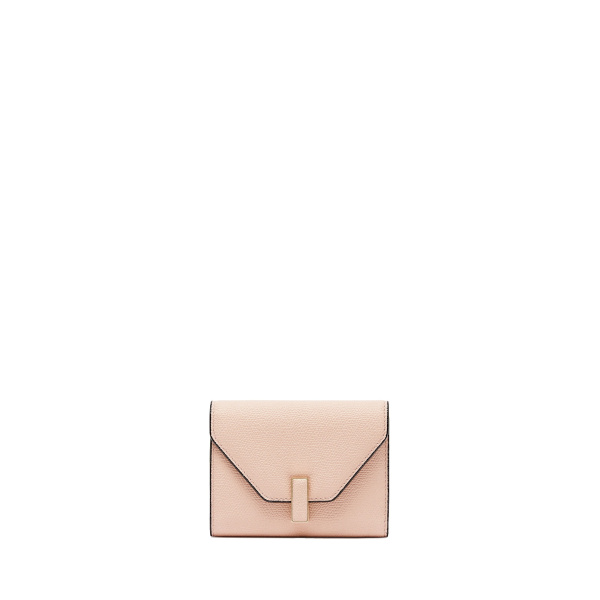 Valextra Iside Fold Wallet in Bonne Mine Pink | Wallets & Purses | Luxury Shoes 