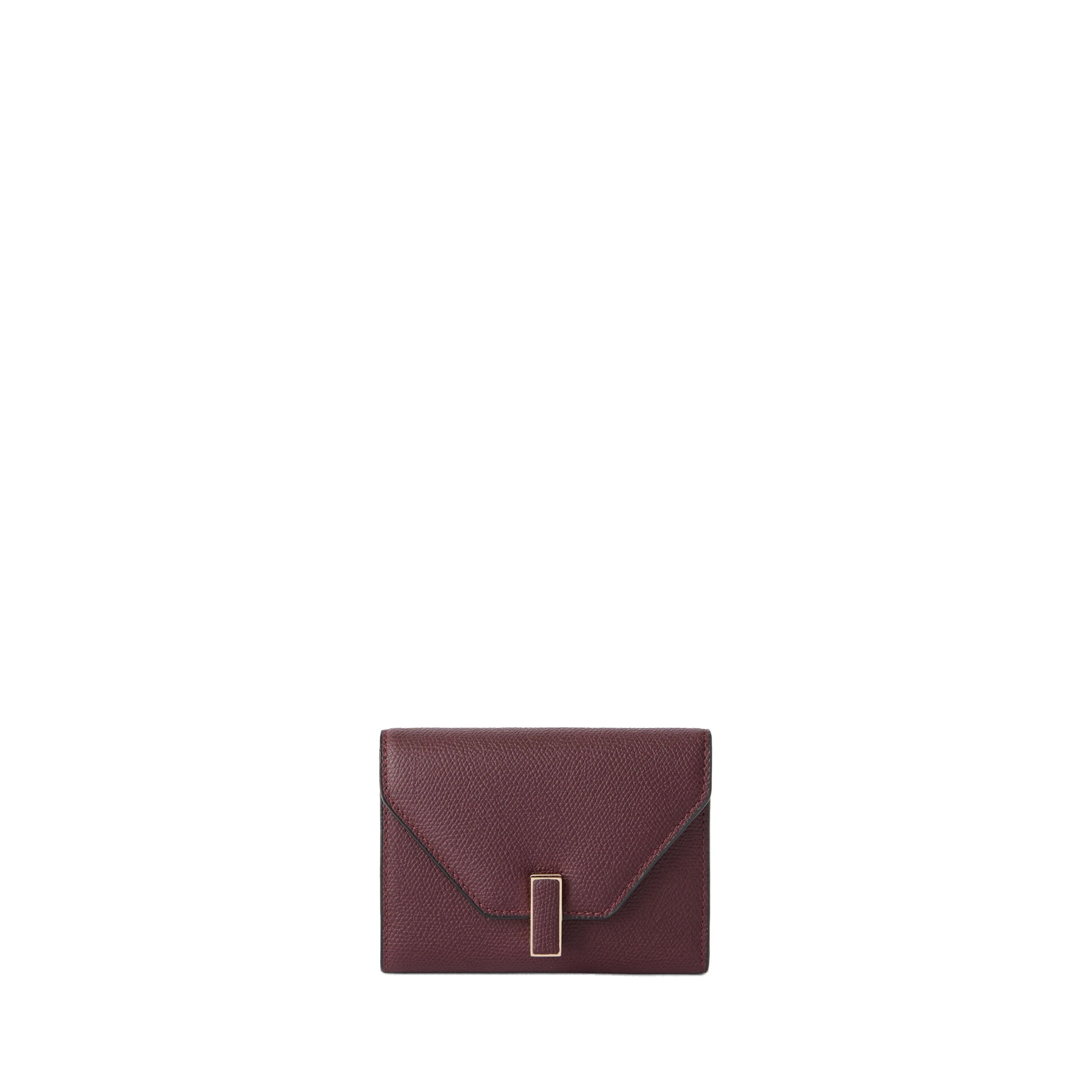 Valextra Iside Fold Wallet in Claret Red Valextra Iside Fold Wallet in Claret Red | Wallets & Purses | Luxury Shoes