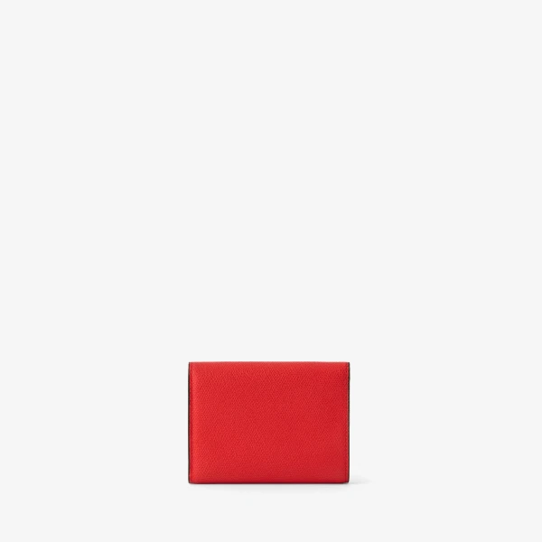 Valextra Iside Fold Wallet in Crimson Red | Wallets & Purses | Luxury Shoes 