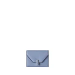 Valextra Iside Fold Wallet in Hydrangea Blue | Wallets & Purses | Luxury Shoes 