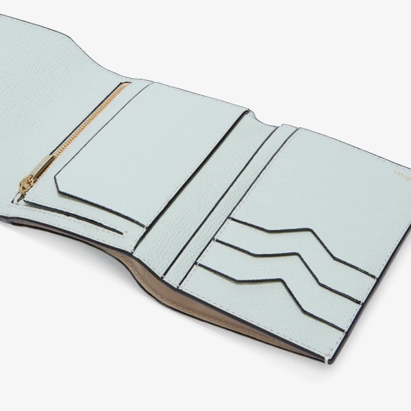 Valextra Iside Fold Wallet in Ice | Wallets & Purses | Luxury Shoes 