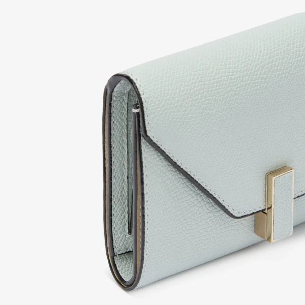 Valextra Iside Fold Wallet in Ice | Wallets & Purses | Luxury Shoes 