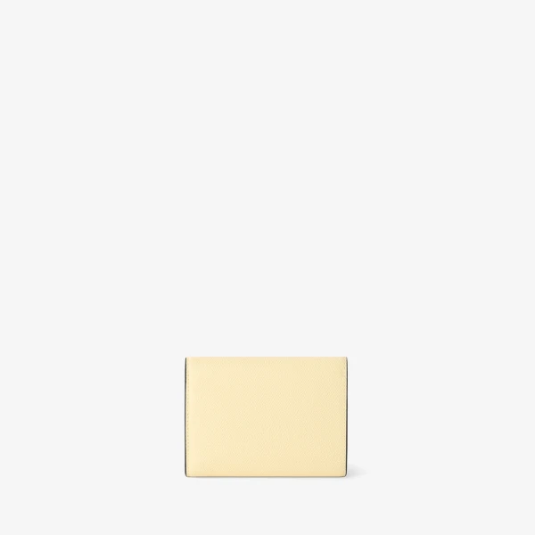 Valextra Iside Fold Wallet in Mimosa Yellow | Wallets & Purses | Luxury Shoes 