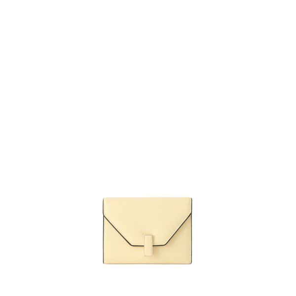 Valextra Iside Fold Wallet in Mimosa Yellow | Wallets & Purses | Luxury Shoes 