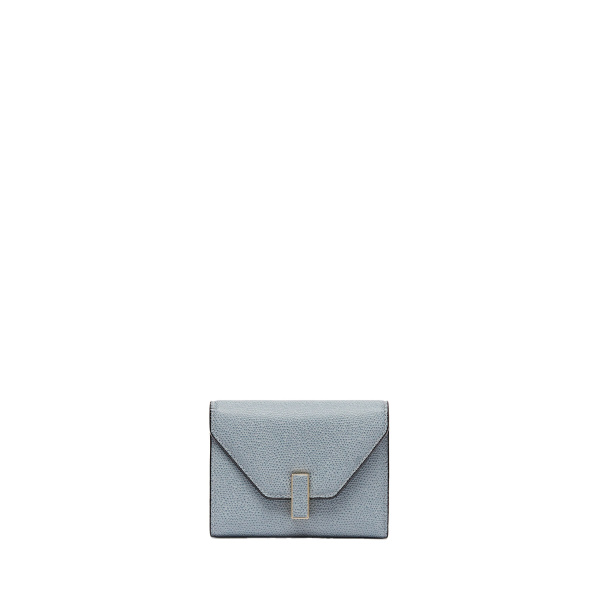 Valextra Iside Fold Wallet in Niagara Blue | Wallets & Purses | Luxury Shoes 