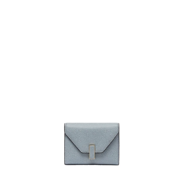Valextra Iside Fold Wallet in Niagara Blue | Wallets & Purses | Luxury Shoes 