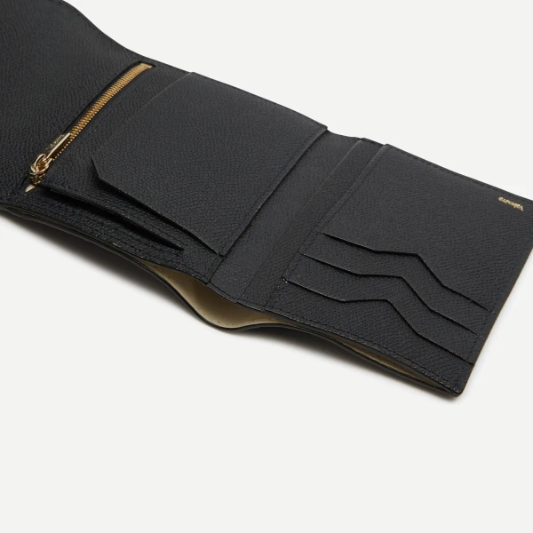 Valextra Iside Fold Wallet in Night Blue | Wallets & Purses | Luxury Shoes 