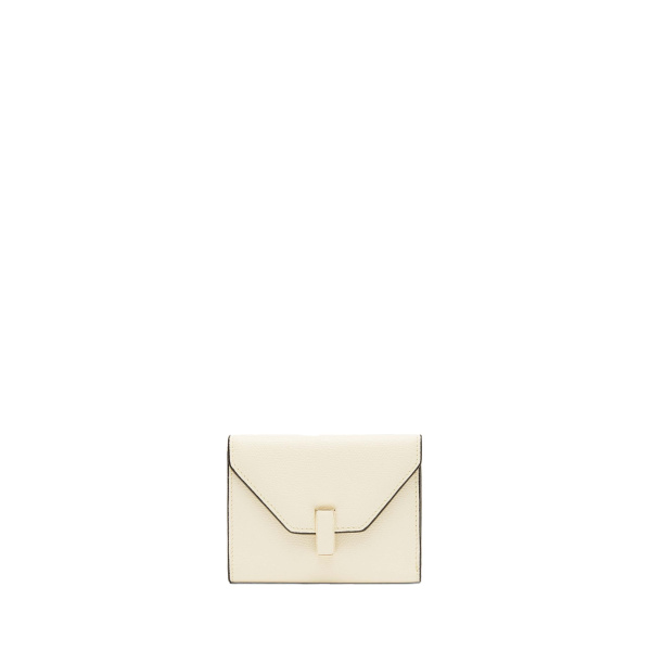 Valextra Iside Fold Wallet in Pergamena White | Wallets & Purses | Luxury Shoes 