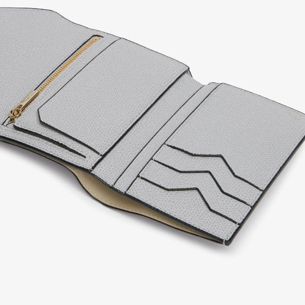 Valextra Iside Fold Wallet in Stone Grey | Wallets & Purses | Luxury Shoes 