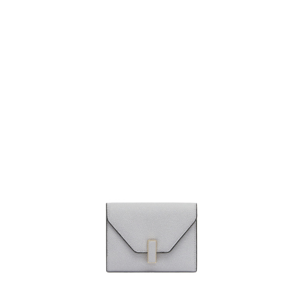Valextra Iside Fold Wallet in Stone Grey | Wallets & Purses | Luxury Shoes 