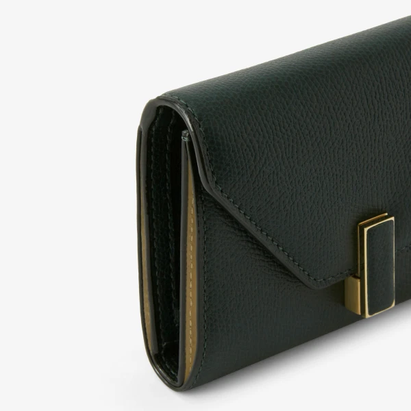 Valextra Iside Fold Wallet in Valextra Green | Wallets & Purses | Luxury Shoes 