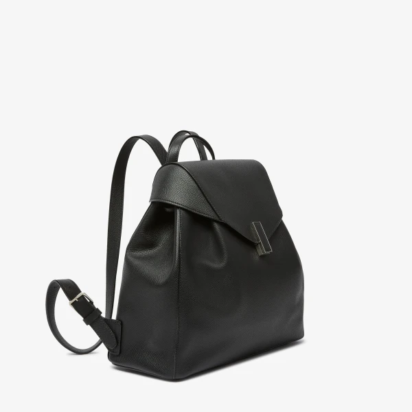 Valextra Iside Medium Backpack in Black | Backpacks | Luxury Shoes 