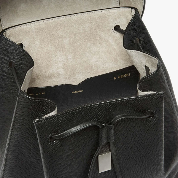 Valextra Iside Medium Backpack in Black | Backpacks | Luxury Shoes 