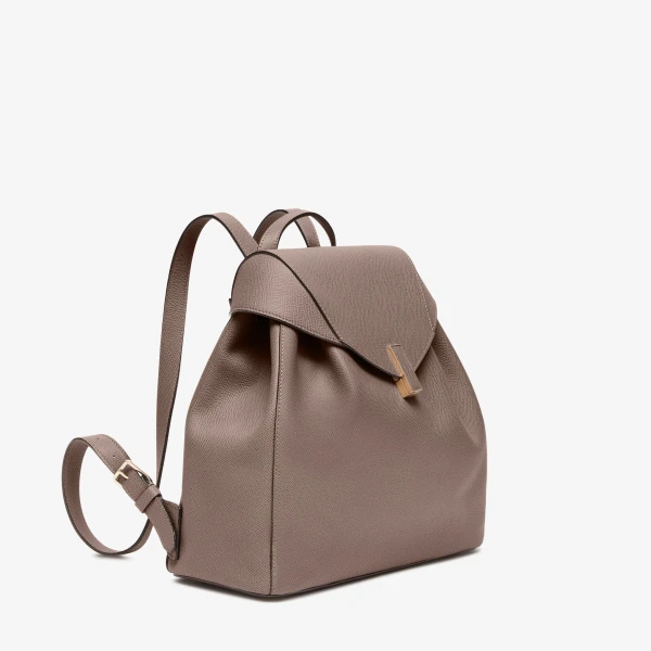 Valextra Iside Medium Backpack in Sahara Brown | Backpacks | Luxury Shoes 