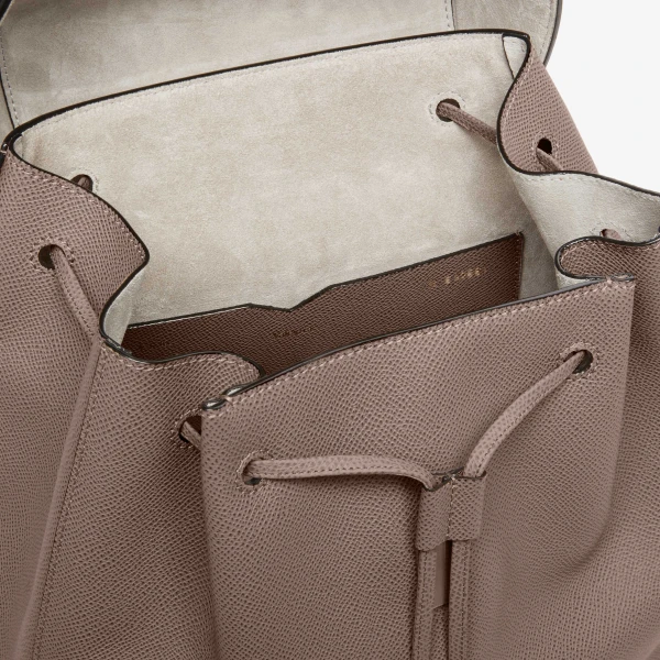 Valextra Iside Medium Backpack in Sahara Brown | Backpacks | Luxury Shoes 