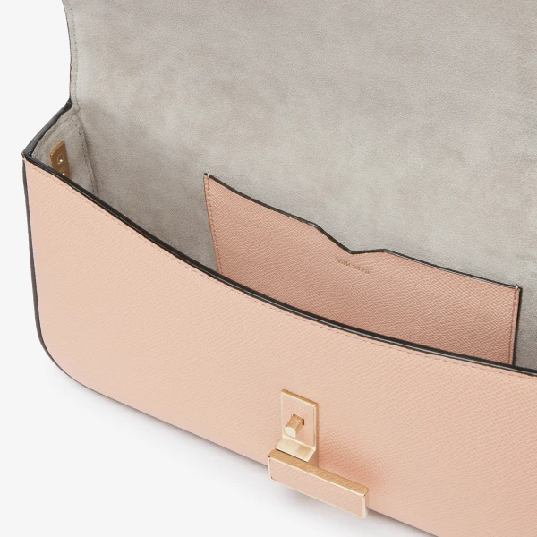 Valextra Iside Shoulder Bag in Bonne Mine Pink | Shoulder & Crossbody Bags | Luxury Shoes 