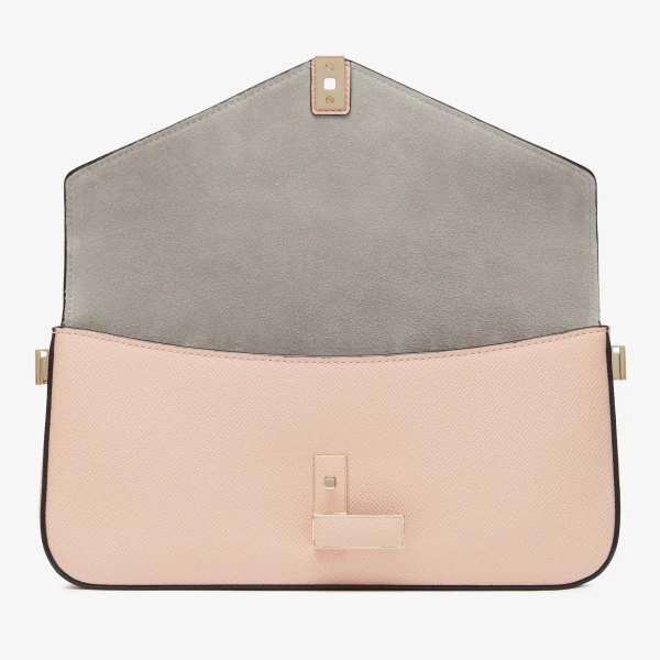 Valextra Iside Shoulder Bag in Bonne Mine Pink | Shoulder & Crossbody Bags | Luxury Shoes 