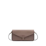 Valextra Iside Shoulder Bag in Sahara Brown | Shoulder & Crossbody Bags | Luxury Shoes 
