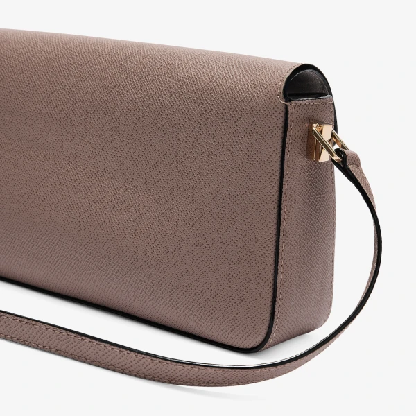 Valextra Iside Shoulder Bag in Sahara Brown | Shoulder & Crossbody Bags | Luxury Shoes 