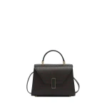 Valextra Iside Snake Crossbody Micro Bag in Black and Crimson Red | Shoulder & Crossbody Bags | Luxury Shoes 