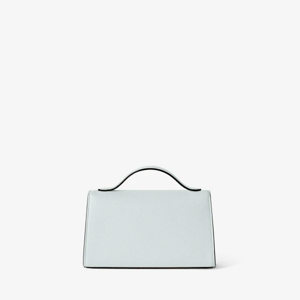 Valextra Iside Tin Top Handle Bag in Ice | Totes & Top-Handle Bags | Luxury Shoes 