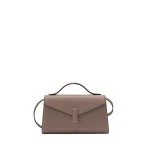 Valextra Iside Tin Top Handle Bag in Sahara Brown | Totes & Top-Handle Bags | Luxury Shoes 