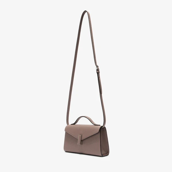 Valextra Iside Tin Top Handle Bag in Sahara Brown | Totes & Top-Handle Bags | Luxury Shoes 