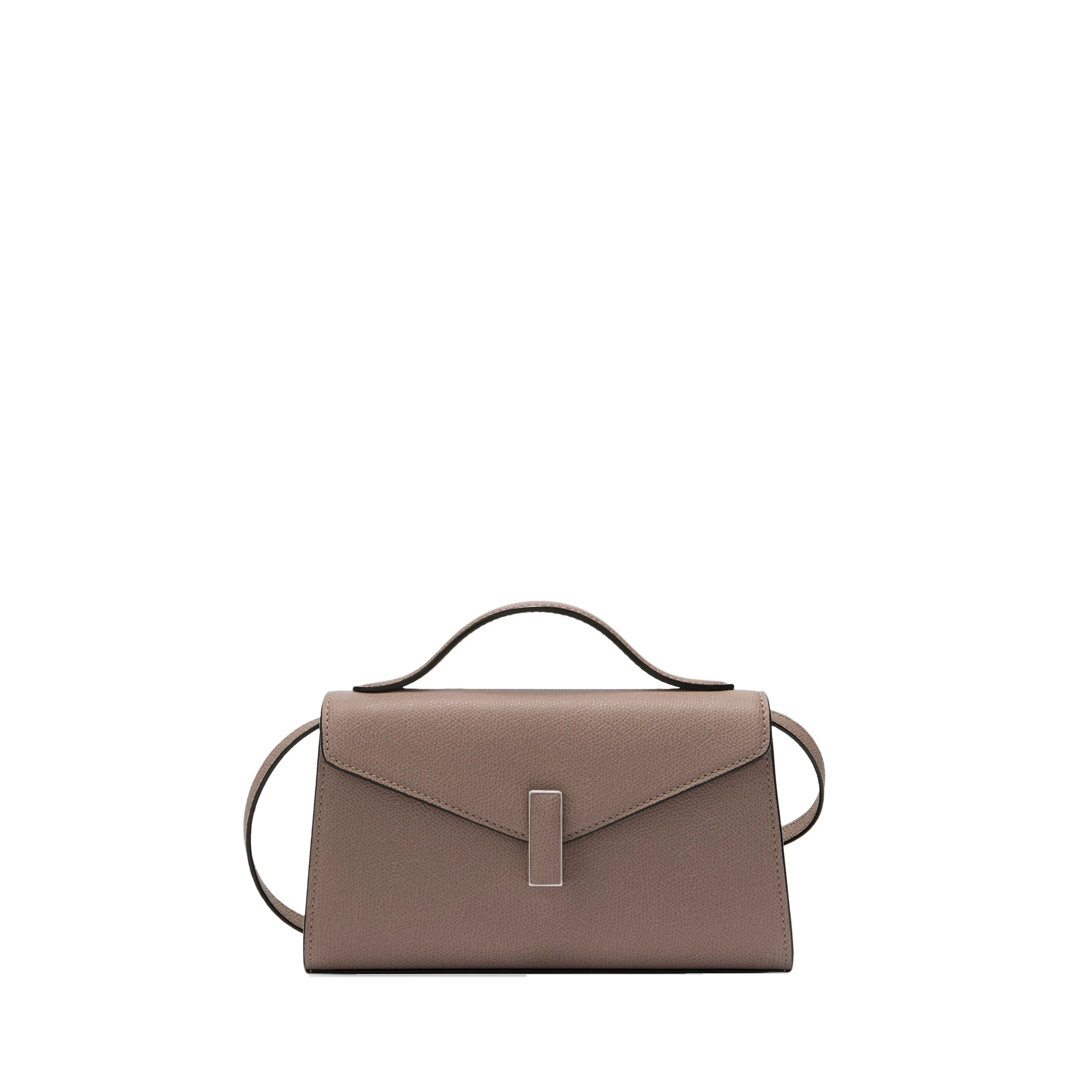 Valextra Iside Tin Top Handle Bag in Sahara Brown Valextra Iside Tin Top Handle Bag in Sahara Brown | Totes & Top-Handle Bags | Luxury Shoes
