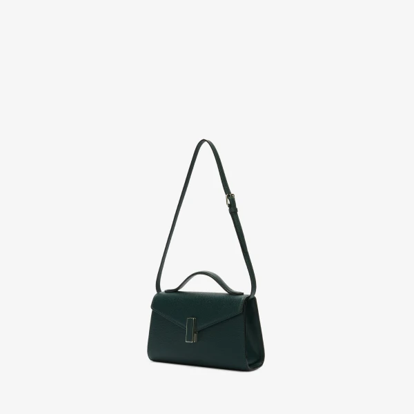 Valextra Iside Tin Top Handle Bag in Valextra Green | Totes & Top-Handle Bags | Luxury Shoes 