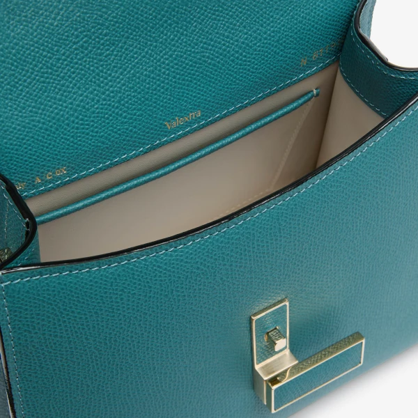 Valextra Iside Top Handle Mini Bag in Bottle Green | Mini Bags | Luxury Shoes 