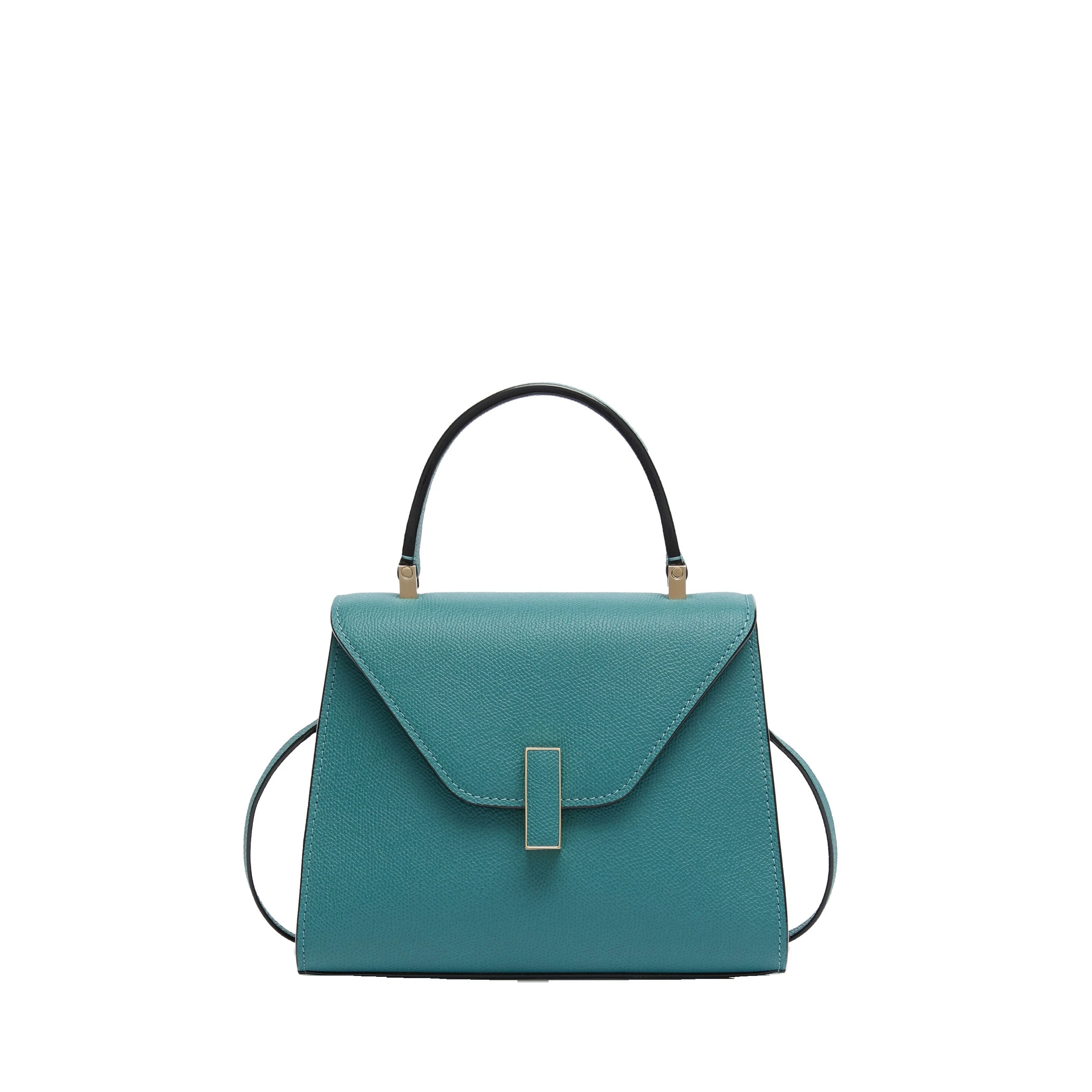 Valextra Iside Top Handle Mini Bag in Bottle Green Valextra Iside Top Handle Mini Bag in Bottle Green | Mini Bags | Luxury Shoes