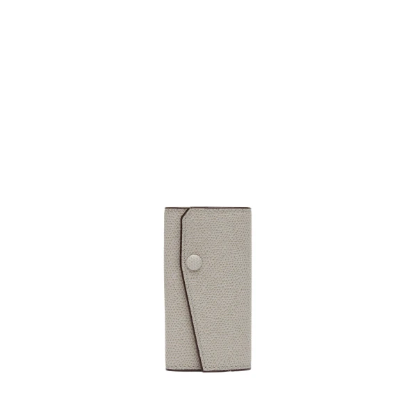 Valextra Key Holder 6 Hooks in Ash Grey | Keys Holder | Luxury Shoes 