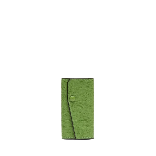 Valextra Key Holder 6 Hooks in Grass Green | Keys Holder | Luxury Shoes 