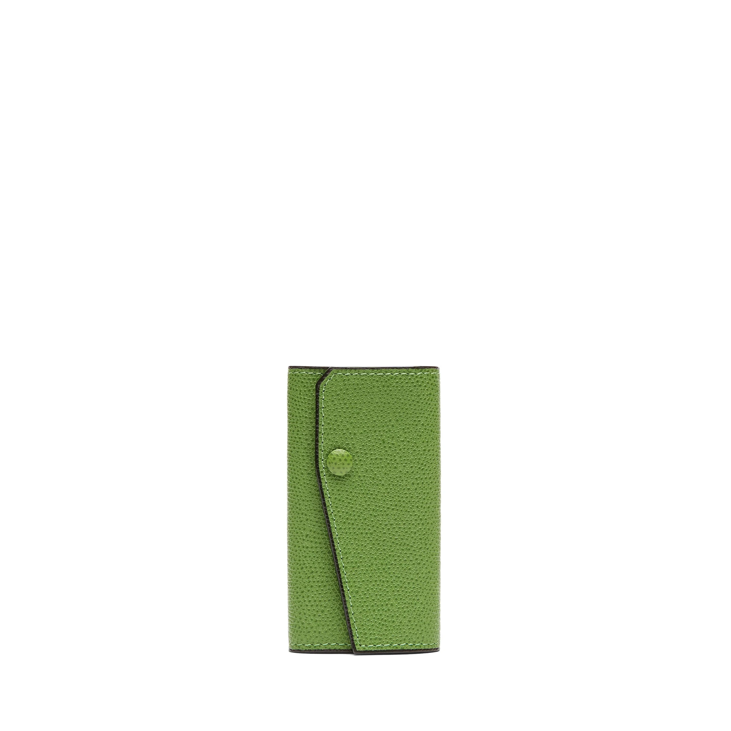 Valextra Key Holder 6 Hooks in Grass Green Valextra Key Holder 6 Hooks in Grass Green | Keys Holder | Luxury Shoes