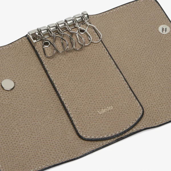 Valextra Key Holder 6 Hooks in Oyster Brown | Keys Holder | Luxury Shoes 
