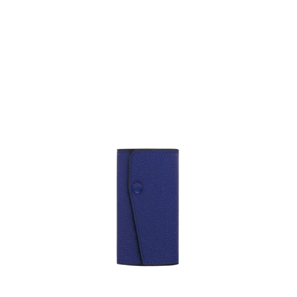Valextra Key Holder 6 Hooks in Royal Blue | Keys Holder | Luxury Shoes 
