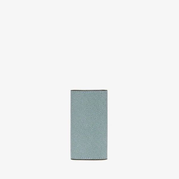 Valextra Key Holder 6 Hooks in Smokey Blue | Keys Holder | Luxury Shoes 