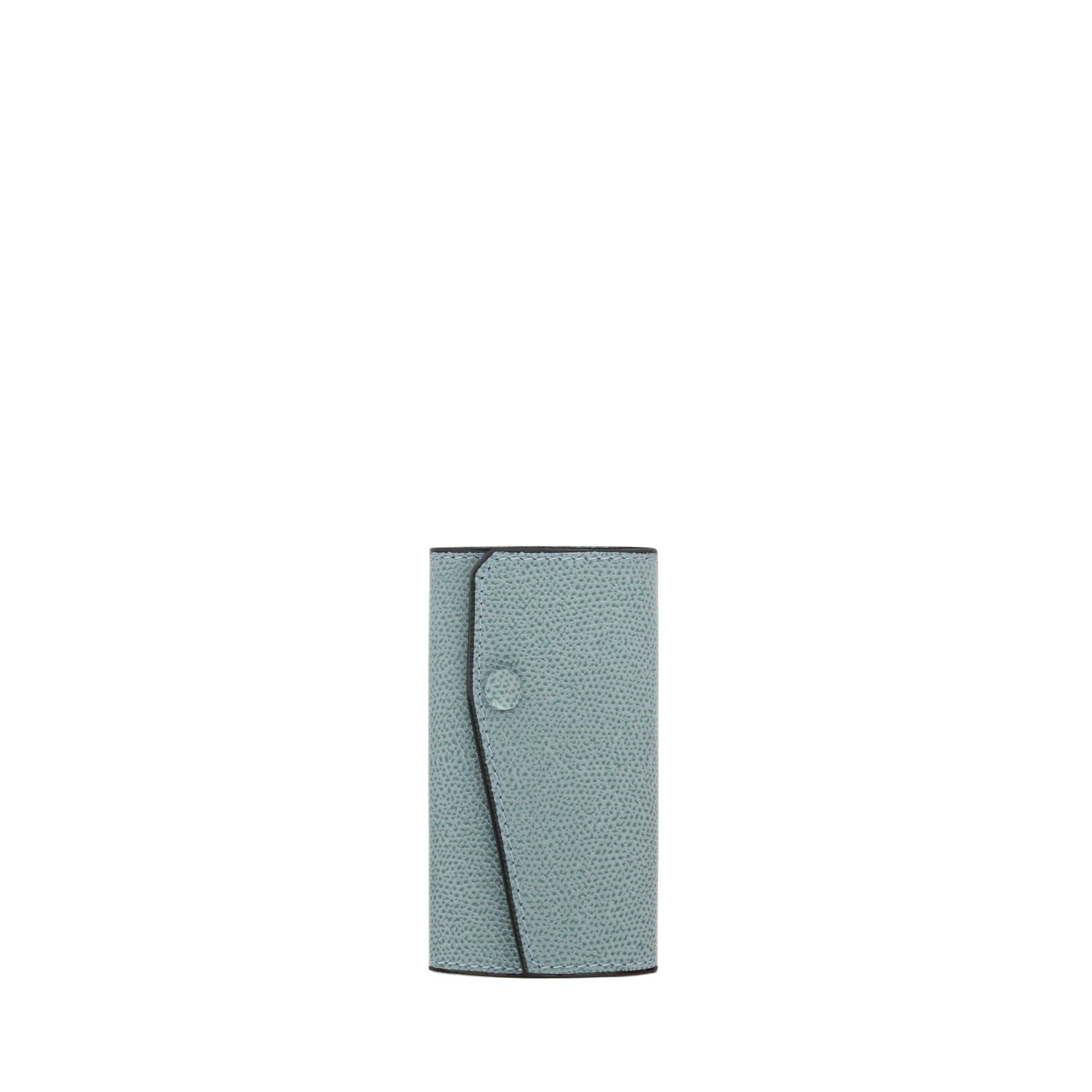 Valextra Key Holder 6 Hooks in Smokey Blue Valextra Key Holder 6 Hooks in Smokey Blue | Keys Holder | Luxury Shoes