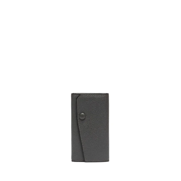 Valextra Key Holder 6 Hooks in Smokey Grey | Keys Holder | Luxury Shoes 